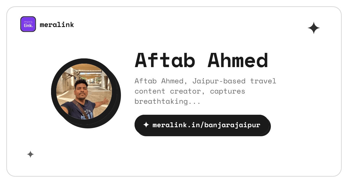 Aftab Ahmed — Royal Enfield adventure rider | meralink | meralink