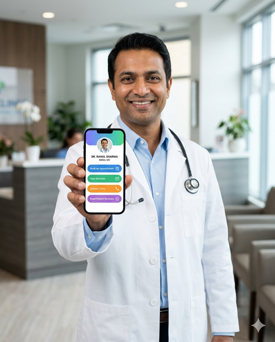 Dr. Rahul Sharma using meralink