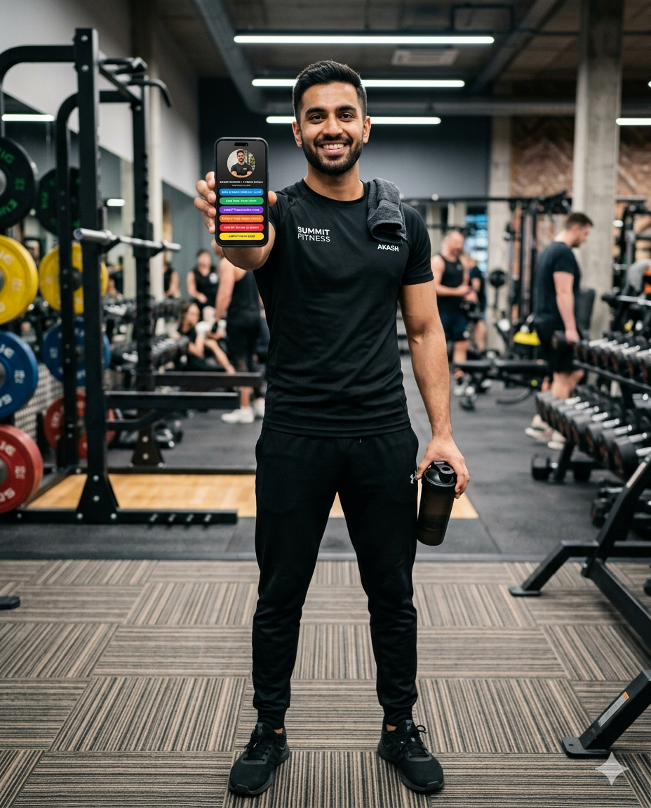Coach Vikram Singh using meralink