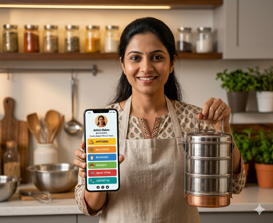 Anita's Kitchen using meralink